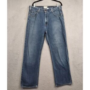 Old Navy Jeans Mens‎ 36x34 Blue Bootcut Relaxed Medium Wash Y2K Denim Classic